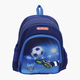 Rucsac Cool cu model fotbal, 31 x 20 x 12 cm, albastru închis