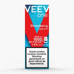 Capsulă pentru țigară electronică Strawberry 1.8%, 20mg/ml nicotină, 1000 puffs
