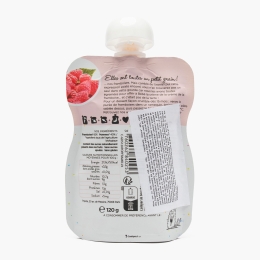 Piure eco cu 60% zmeură, +4/6 luni, 120g