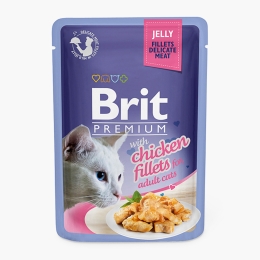 Hrană umedă pentru pisici, pui în aspic, 85g