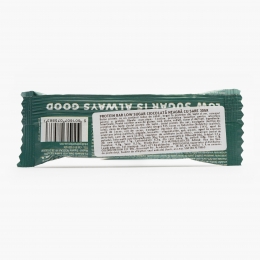 Baton proteic Low Sugar ciocolată neagră cu sare 30g