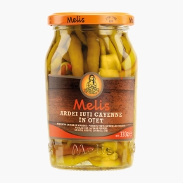 Ardei iuți Cayenne în oțet 330g