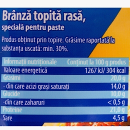 Brânză rasă pentru paste 100g