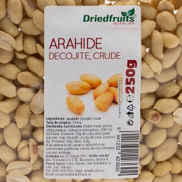 Arahide decojite crude 250g
