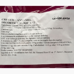 Creveți Vannamei decorticați, 8/12, 1kg