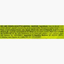 Dropsuri cu eucalipt și mentol 1kg