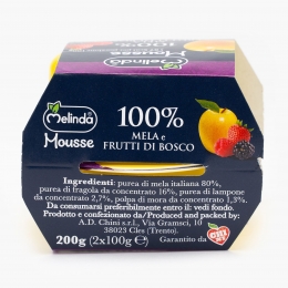 Mousse de mere și fructe de pădure (2x100g) 200g