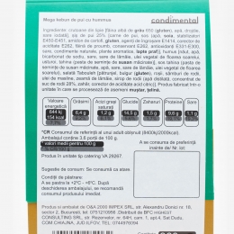 Kebun de pui cu hummus 360g