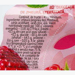 Dulceață de zmeură 680g