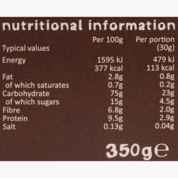 Multicereale Alphabites cu cacao 350g