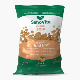 Cuburi vegetale din soia 100g