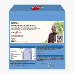 Mix de cafea instant Frappe 3în1 plicuri, 24x15g