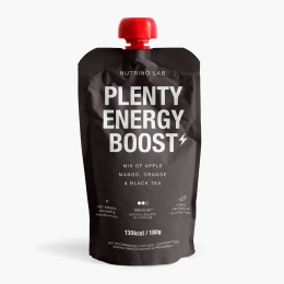 Piure cu măr, mango, portocală & ceai negru Plenty Energy Boost 180g