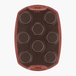Formă de copt pentru Mini Quiche PerfectBake din aluminiu reciclat, 21x29cm, înveliș antiaderent