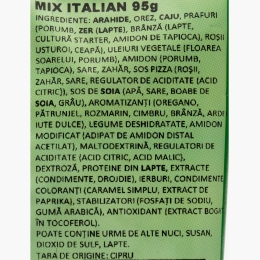 Mix de nuci și crackers Italian Mix 95g