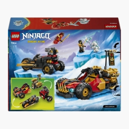 Vehiculele transformabile ale lui Kai și Cole, 71864 Ninjago, 394 piese, +7 ani