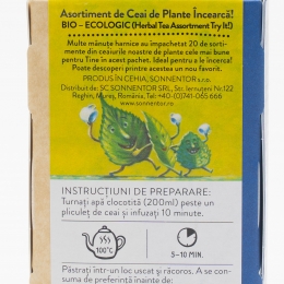 Ceai asortiment plante eco 20 plicuri