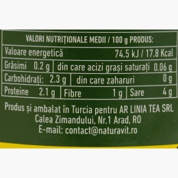 Ardei jalapeno în oțet, felii, 370ml