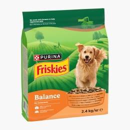 Hrană uscată pentru câini adulți, 2.4kg, Balance cu pui și legume