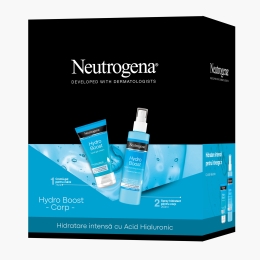 Set Cremă-gel pentru mâini 75ml + Spray hidratant pentru corp 200ml  Hydro Boost