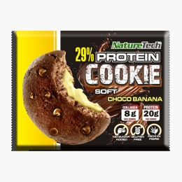 Fursec (cookie) moale cu proteină 29% și colagen, aromă de banană, 70g