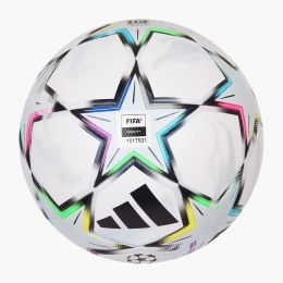 Minge de fotbal UEFA Champions League, mărime 5, alb/multicolor