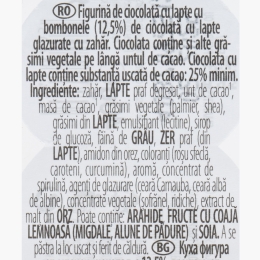 Ou de ciocolată cu lapte, diverse modele 40g