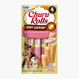 Recompense pentru câini Rolls, Joint Support, cu pui și somon 48g