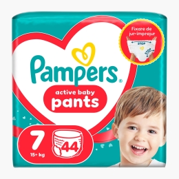 Scutece chiloțel Active Baby Pants mărimea 7, 15+ kg, 44 buc