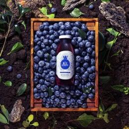 Suc de afine eco, fără zahăr adăugat și fără apă 300ml
