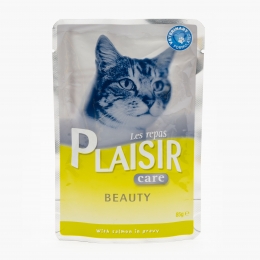 Hrană completă pentru pisici, 85g, Care Beauty plic 