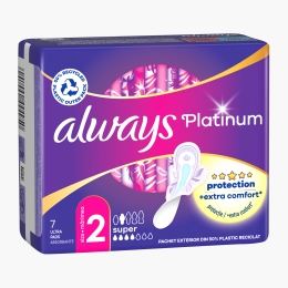Absorbante Platinum Super, 7 buc