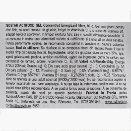 Gel energizant cu aromă de mere 90g