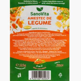 Amestec de legume 125g