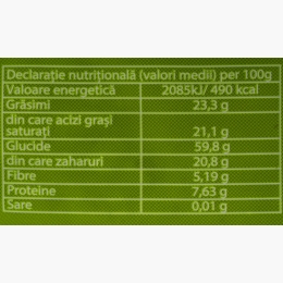 Rondele din grâu cu glazură de cacao 66g