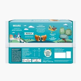 Croissant cu ciocolată, fără lactoză 6 bucăți, 298g