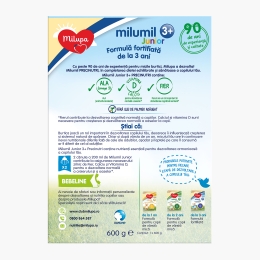 Lapte fortifiat Junior, de la 3 ani, 600g