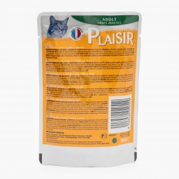 Hrană umedă pentru pisici adult, 100g, pui și ficat 