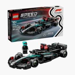 Mașină de curse Mercedes-AMG F1® W15, 77244 Speed Champions, 267 piese, +10 ani