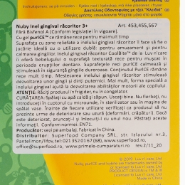 Chei pentru dentiție cu gel, 3+ luni