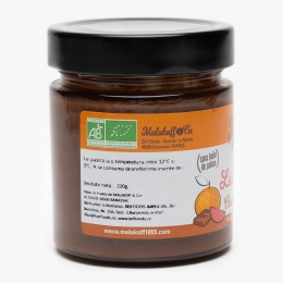 Cremă tartinabilă de ciocolată cu grepfrut eco 220g