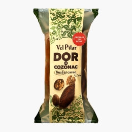 Cozonac de post cu nucă și cacao 500g