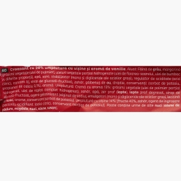 Croissant cu cremă de vișine și vanilie 60g