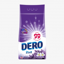 Detergent de rufe pudră automat 2în1 levănțică și iasomie 80 spălări, 8kg