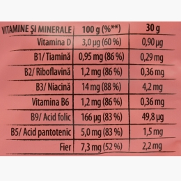 Cereale pentru mic dejun cu căpșuni 450g