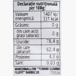 Bezele clasice Fluffi Barbecue 200g