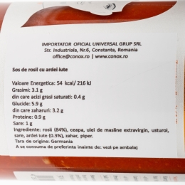 Sos de roșii cu ardei iute 500g