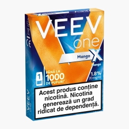 Capsulă pentru țigară electronică Mango X 1.8%, 20mg/ml nicotină, 1000 puffs