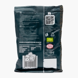 Alune de pădure eco prăjite, cu sare 100g