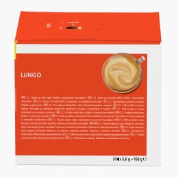 Lungo 30 băuturi 168g, capsule cafea